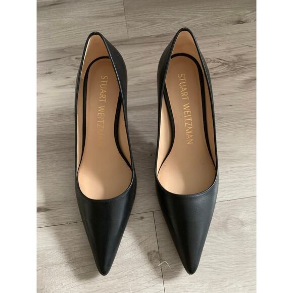 Stuart Weitzman 85 Leather Pumps Size 8.5 - Picture 2 of 6